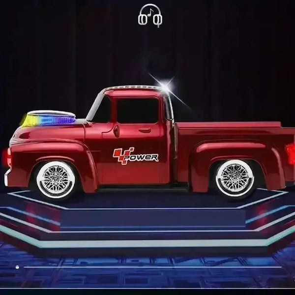 Vintage Pickup Truck Portable Speaker - Bear Hugs