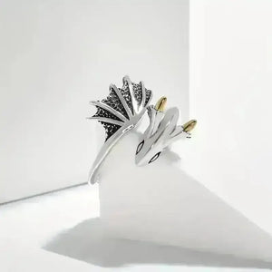 Vintage Silver Dragon Ring - Bear Hugs