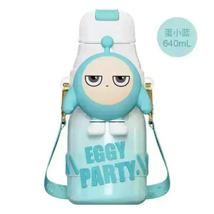 Vivid Egg Party Insulated Bottle (640 ml) - Bear Hugs