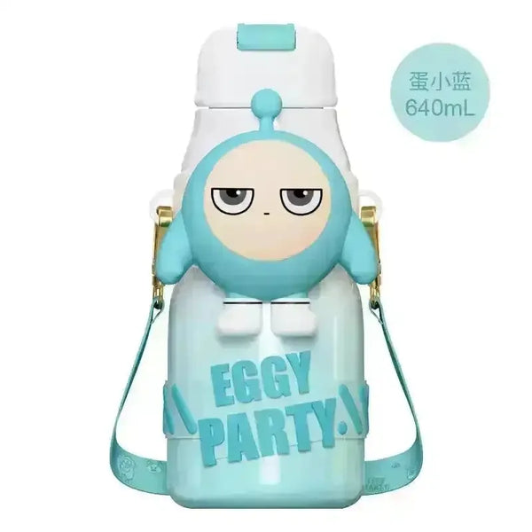 Vivid Egg Party Insulated Bottle (640 ml) - Bear Hugs