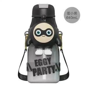 Vivid Egg Party Insulated Bottle (640 ml) - Bear Hugs