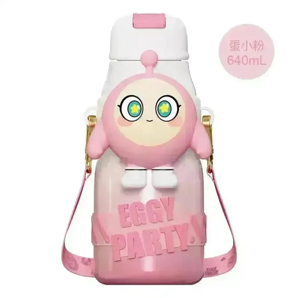 Vivid Egg Party Insulated Bottle (640 ml) - Bear Hugs