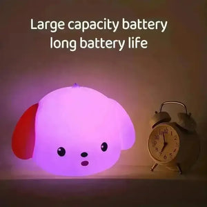 Warm Silicon Puppy Night Lamp - Bear Hugs
