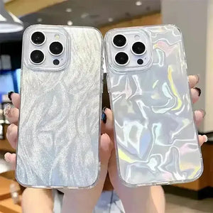 Wavy Sand Pattern Phone Case (For iPhones) - Bear Hugs