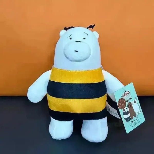 We Bare Bears Bee Plushies (20 cm) - Bear Hugs