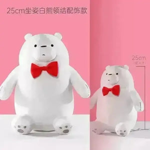 We Bare Bears Christmas Edition Plushies (25 cm) - Bear Hugs