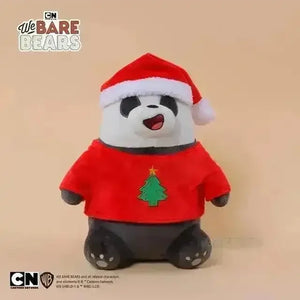 We Bare Bears Christmas Edition Plushies (25 cm) - Bear Hugs