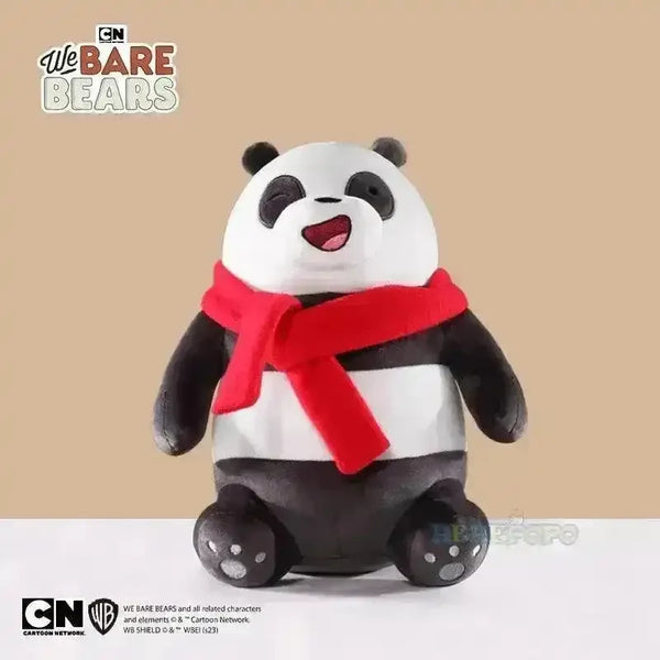 We Bare Bears Christmas Edition Plushies (25 cm) - Bear Hugs