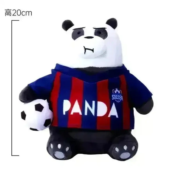 We Bare Bears Sports Plushies (20 cm) - Bear Hugs