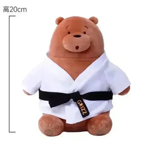 We Bare Bears Sports Plushies (20 cm) - Bear Hugs
