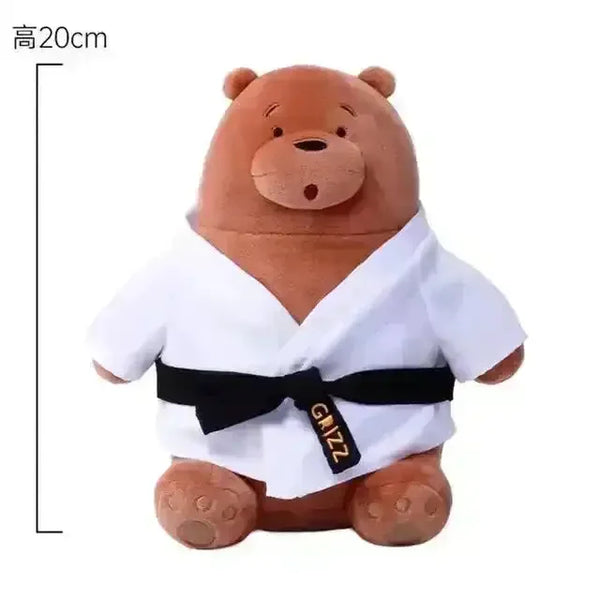 We Bare Bears Sports Plushies (20 cm) - Bear Hugs