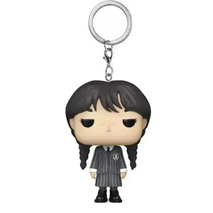 Wednesday Addams 3D Keychain - Bear Hugs