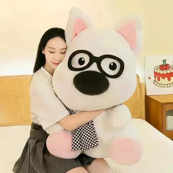 West Highland Spectacled Dog Plushie - Bear Hugs