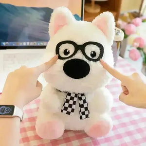 West Highland Spectacled Dog Plushie - Bear Hugs