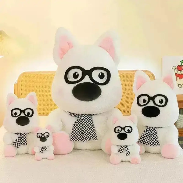 West Highland Spectacled Dog Plushie - Bear Hugs