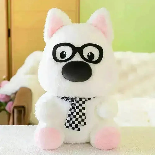 West Highland Spectacled Dog Plushie - Bear Hugs