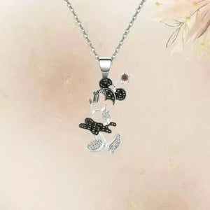Whimsical Minnie Mouse Pendant - Bear Hugs