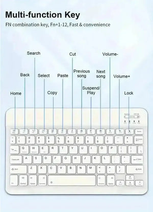 WhisperGlide Pro Wireless Keyboard & Mouse Combo - Bear Hugs