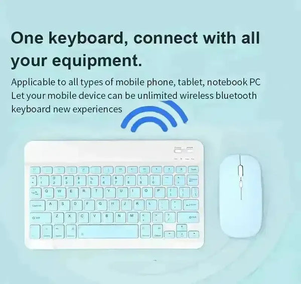 WhisperGlide Pro Wireless Keyboard & Mouse Combo - Bear Hugs