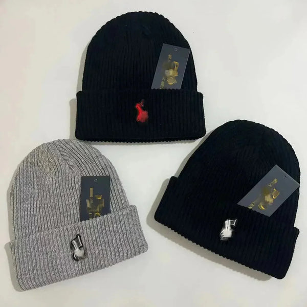 Winter Polo Fleece Monkey Cap - Bear Hugs