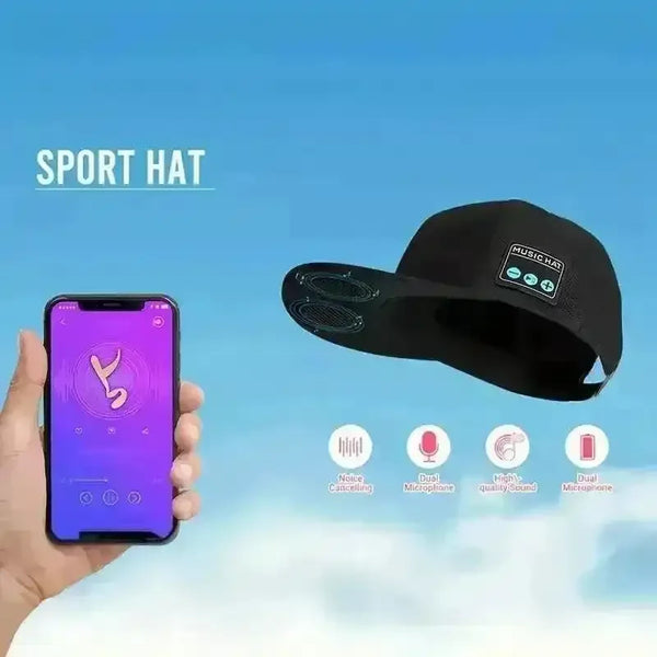 Wireless Smart Speaker Hat - Bear Hugs