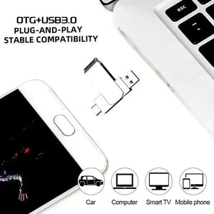 Xiaomi 2 in 1 High-Speed USB 3.0 Flash Drive - Bear Hugs