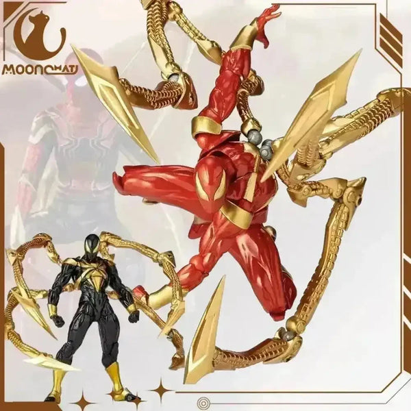 Yamaguchi Iron Spider-Man Action Figure (14 cm) - Bear Hugs