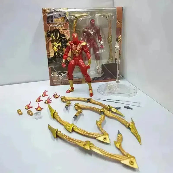 Yamaguchi Iron Spider-Man Action Figure (14 cm) - Bear Hugs