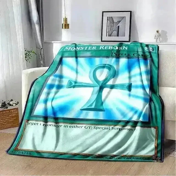 Yu-Gi-Oh! Card Throw Blankets - Bear Hugs