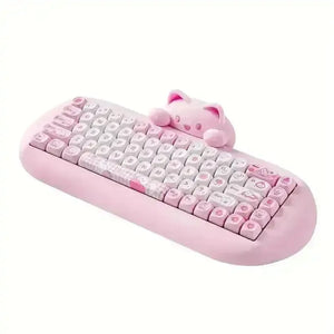 YUNZII C68 Wireless Mechanical Keyboard - Bear Hugs