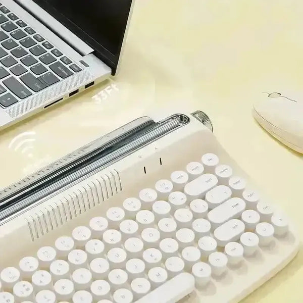 YUNZII Retro Wireless Typewriter Keyboard B303/B305 - Bear Hugs
