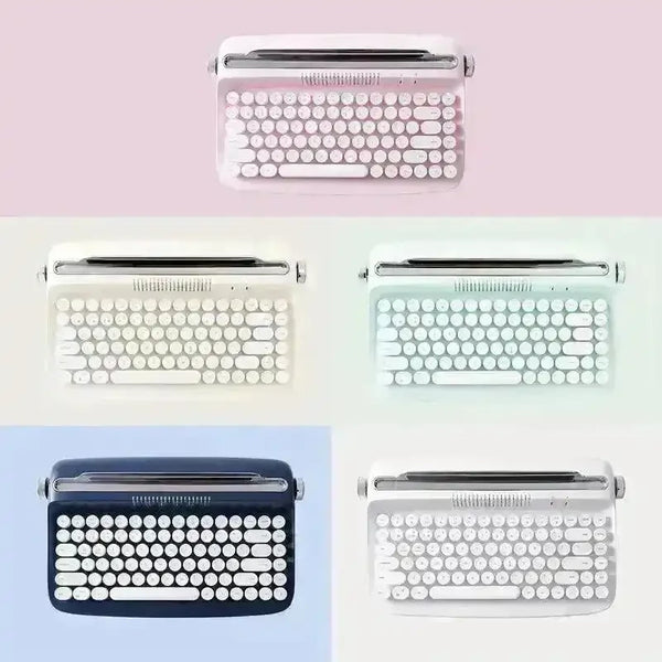 YUNZII Retro Wireless Typewriter Keyboard B303/B305 - Bear Hugs