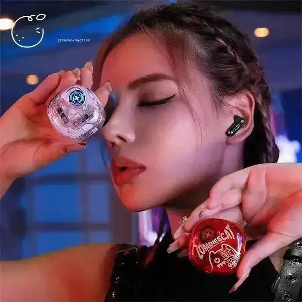 ZOMBIESCAT B2 Wireless Bluetooth Earphones - Bear Hugs