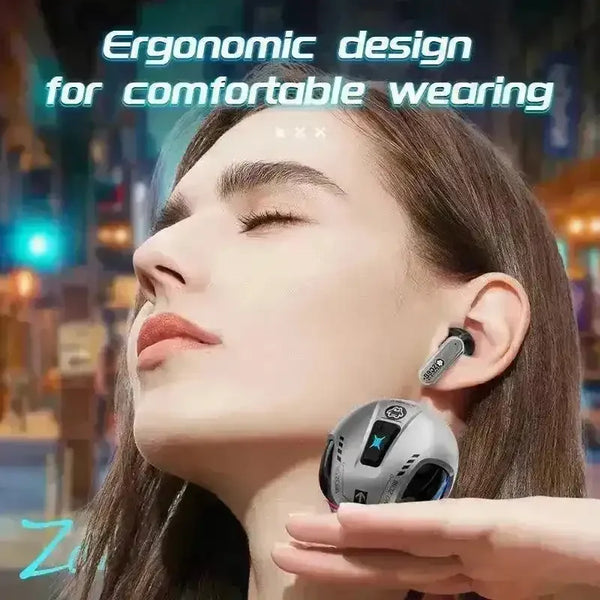 ZOMBIESCAT B5 Wireless Bluetooth Earphones - Bear Hugs