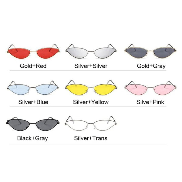 Cat Eye Retro Sunglasses / 8 Colours - Bear Hugs