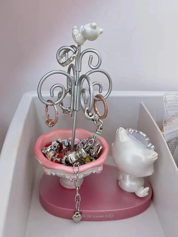 Charmmy Kitty Jewelry Holder - Bear Hugs