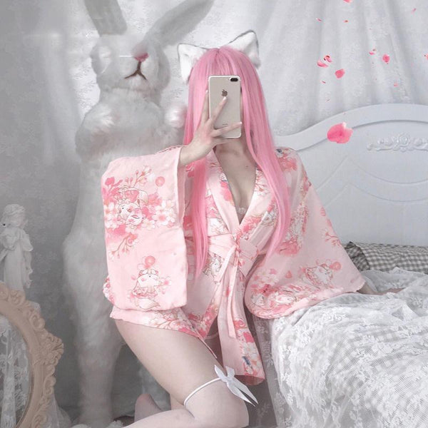 Cherry Blossom Kimono - Bear Hugs
