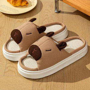 Cute Capybara Indoor Slippers - Bear Hugs