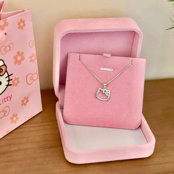Cute Hello Kitty Necklace - Bear Hugs
