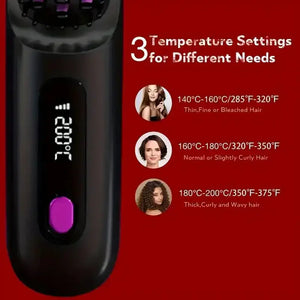 Sleek & Go Wireless Hair Straightener Comb