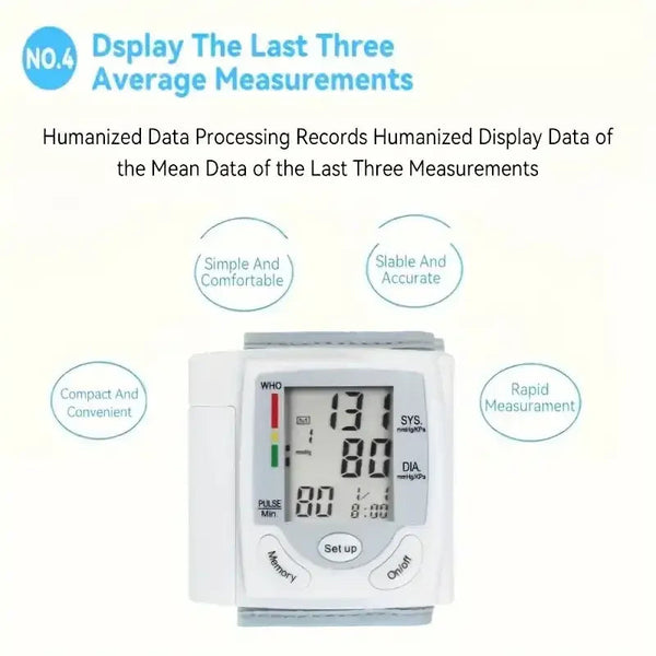 CureMe Automatic BP Monitoring Device