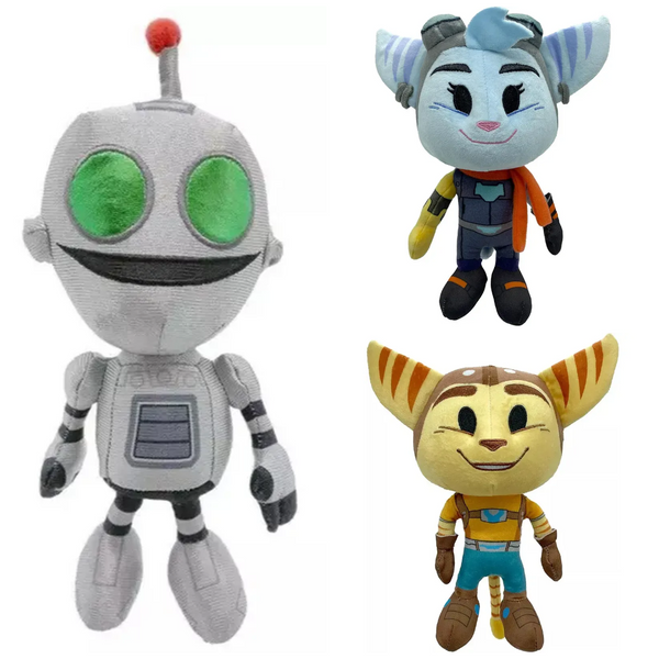 Ratchet & Clank Stubbins Lombax Hero Plush Toy (20 cm)