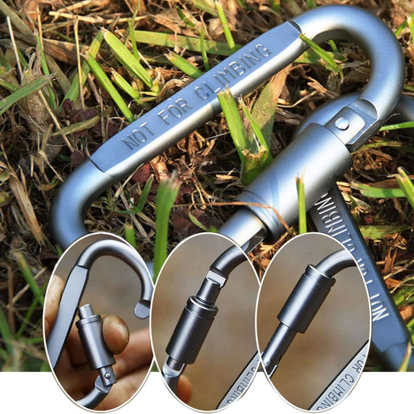 Tactical Aluminum D-Ring Carabiner