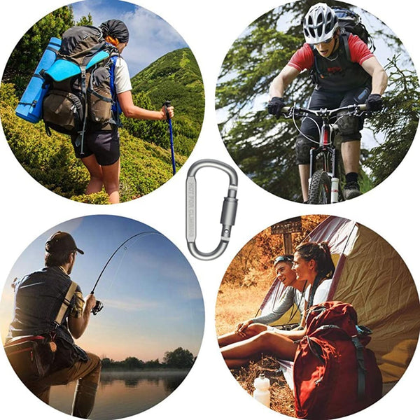 Tactical Aluminum D-Ring Carabiner
