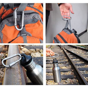 Tactical Aluminum D-Ring Carabiner