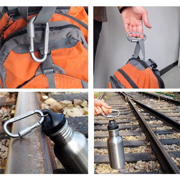 Tactical Aluminum D-Ring Carabiner