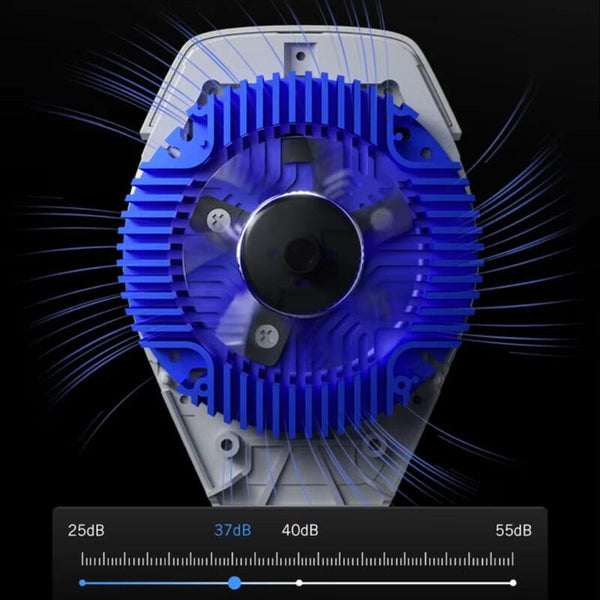 Flydigi B7 Back Clamp Cooler - Intelligent Temperature Control 2.0 Universal Cellphone Silent Cooler Fan - Bear Hugs