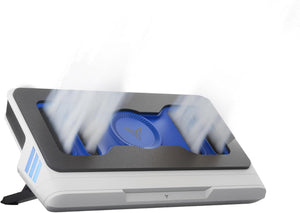 Flydigi BS1 Laptop Cooling Pad Wind-Pressure Closed-Loop Turbo-Fan (MAX 3000RPM) Dual Noise Reduction Intelligent Temperature Control 3-Angle Adjustable RGB Laptop Cooling Stand Wide Compatibility - Bear Hugs