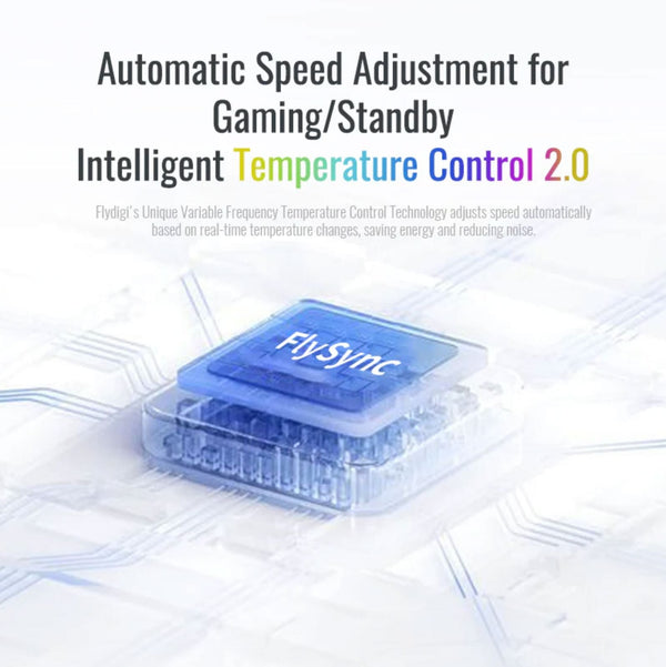Flydigi BS2 / BS2 Pro | For high-end laptop cooler cooling without noise, integrated 4 cooling modes - Bear Hugs