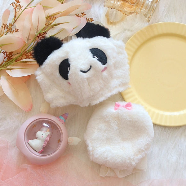 Fuzzy Panda Lingerie Set - Bear Hugs